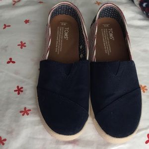American flag Toms